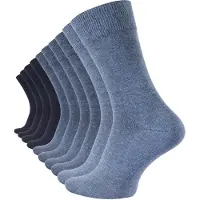 Cotton Prime Calcetines azul / gris oscuro