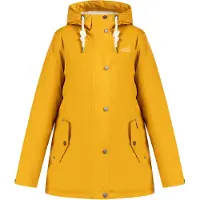 ICEBOUND Chaqueta funcional mostaza / gris plateado