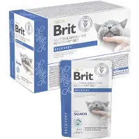 Brit Veterinary Diet Cat - Pienso sin cereales - Recuperación - Pouch 12 x 85 g