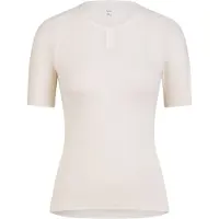 Rapha - Women's Merino Base Layer Short Sleeve - Ropa interior merino size M, blanco