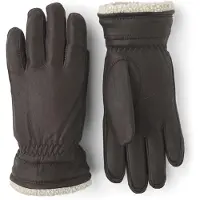 Hestra - Women's Buvika Deerskin - Guantes size 6, gris