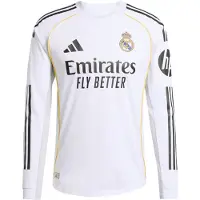 Adidas adidasCamiseta manga larga primera equipación Real Madrid 25/26 Oficial S White Hombre