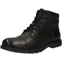 Bugatti Botas con cordones gris oscuro