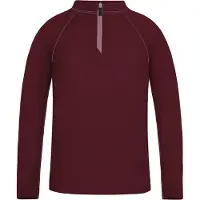 Normani Camiseta térmica 'Nyapari' burdeos