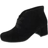 Semler Botas 'Stiefelette Damen M4402 Mira H-Weite Echtleder in schwarz' negro