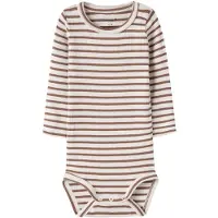 Name it Pijama entero/body 'NBNBani' marrón / marrón claro