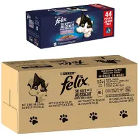 Purina Felix Mix 120x85g Comida Húmeda Para Gatos