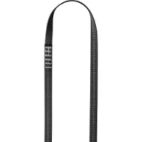 Edelrid - PES Sling 16mm - Lazo de cinta size 240 cm, gris/negro