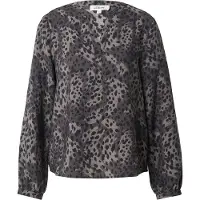 s.Oliver Blouses Grey/black Talla: 42 | Manga Larga Outlet | Mujer | Gris