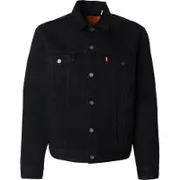 Levi's para hombre. 72334-0797 Chaqueta The Trucker negro (S), Casual, Algodón, outlet 2026.