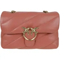 Pinko Bolso de mano 'Sacs à main Love Puff Classic Cl Sheep Nap Marron' marrón