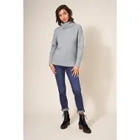 White Stuff Cable Yoke Jumper Light Grey Talla: 22 | Jerséis de Punto Outlet | Mujer | Gris