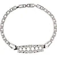 Gaya Pulsera plata / transparente