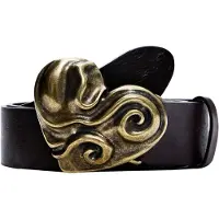 Desigual , Cinturón corazón piel, Cow Leather, 95