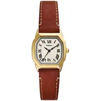 Fossil Reloj analógico 'HARLOW' marrón / oro