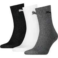 Puma Calcetines gris oscuro / negro / blanco