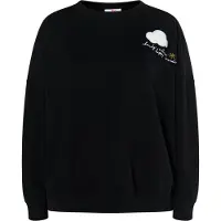 Mymo Sudadera 'Keepsudry' azul claro / amarillo / negro / blanco