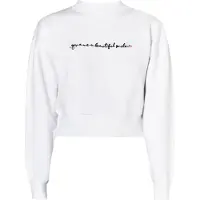 Mymo Sudadera 'Keepsudry' rosa / negro / blanco