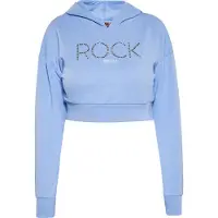 MyMo ROCKS Sudadera azul claro / plata / blanco