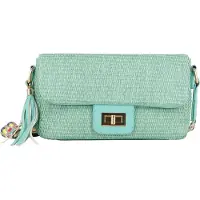 IZIA Bolso de hombro turquesa