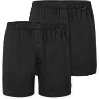 Schiesser Calzoncillo boxer negro