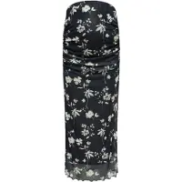 ONLY Maternity Falda 'OLMLOURA' gris / verde / negro
