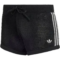 Adidas Originals Short KNITTED CROCHET SHORTS mujer - Negro - EU XS