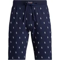 Ralph Lauren para hombre. 714844765001 Pantalón corto de pijama de punto marino (XL), Homewear, Algodón, outlet 2026.