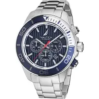 Nautica Reloj Napnof303 48mm 10atm Quartz Analogical