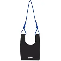 Karl lagerfeld JEANS Bolso de mano 'CORD' negro / blanco natural