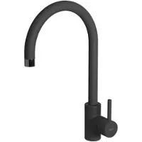 Elleci Cloud G59, Estándar, Antracita, Granito, Grifo monomando, Autocerrado, Tipo C