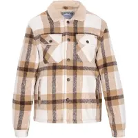 Dreimaster Chaqueta de entretiempo beige claro / beige oscuro / gris