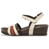 Art para mujer. 1194312VI003_0MU Sandalias 1943 Multi crema (39), Piel, 1 a 3cm, Velcro, Casual, Multicolor, outlet 2026.
