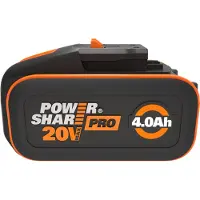 WORX Batería de litio 20 V 4 Ah Pro PowerShare con indicador LED (WA3644)