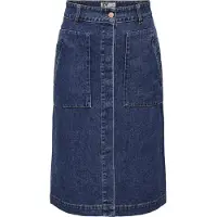 ONLY Falda 'JDYOlivia' azul denim