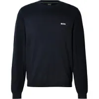 BOSS para hombre. 50547507 Jersey Momentum-X marino (S), Casual, Poliéster, outlet 2026.