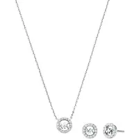 Michael Kors Conjunto de joyería plateada Premium MKC1839SET