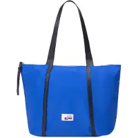 Mymo Shopper azul cobalto / negro / blanco
