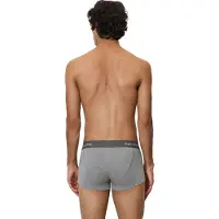 Marc O'Polo Calzoncillo boxer 'Essentials' gris moteado / blanco