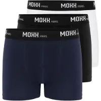Moxx Paris Calzoncillo boxer navy / negro / blanco