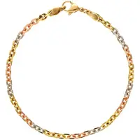 Faina Pulsera oro / oro rosa / plata