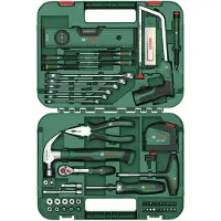 Bosch Herramientas manuales. Set de herramientas avanzado, 64 piezas.