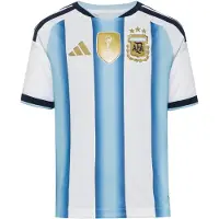 Adidas adidasCamiseta infantil de la primera equipación de Argentina 26 140 White / Icey Blue / Light Blue Niño