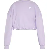 Mymo Sudadera lavanda / blanco