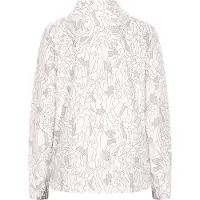 Mo ATHLSR Chaqueta de entretiempo gris / blanco