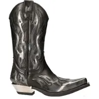 New rock Botas camperas '7921-S3' negro