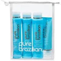 Pure Brazillian Champú Home Care Kit 4-piece 60 Ml