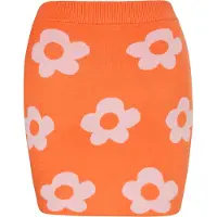 Mymo Falda gris claro / naranja