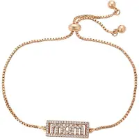 Faina Pulsera oro / transparente