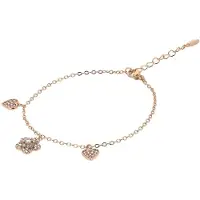 Faina Pulsera oro / transparente